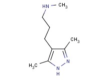 3-(3,5-dimethyl-1H-pyrazol-4-yl)-N-methylpropan-1-amine