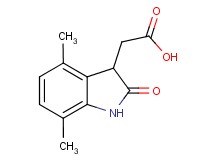 (4,7-dimethyl-2-oxo-2,3-dihydro-1H-indol-3-yl)acetic acid
