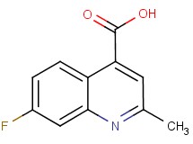 7-fluoro-2-methylquinoline-4-carboxylic acid
