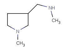N-methyl-1-(1-methylpyrrolidin-3-yl)methanamine