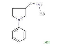 N-methyl-1-(1-phenyl-3-pyrrolidinyl)methanamine hydrochloride
