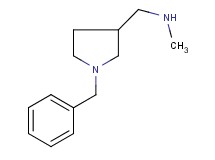 1-(1-benzylpyrrolidin-3-yl)-N-methylmethanamine 1-(1-benzylpyrrolidin-3-yl)-N-methylmethanamine