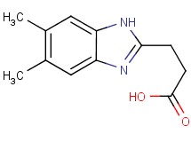 3-(5,6-dimethyl-1H-benzimidazol-2-yl)propanoic acid