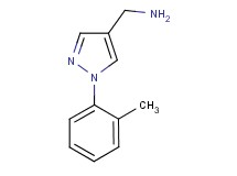 1-[1-(2-methylphenyl)-1H-pyrazol-4-yl]methanamine