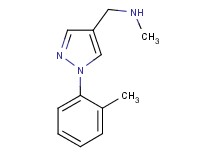 N-methyl-1-[1-(2-methylphenyl)-1H-pyrazol-4-yl]methanamine