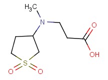 N-(1,1-dioxidotetrahydro-3-thienyl)-N-methyl-beta-alanine