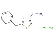 [(2-benzyl-1,3-thiazol-4-yl)methyl]amine dihydrochloride