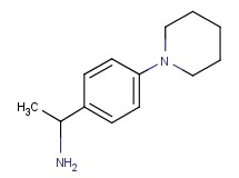 1-[4-(1-piperidinyl)phenyl]ethanamine