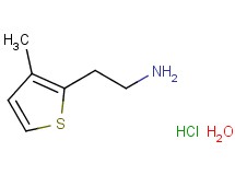 [2-(3-methyl-2-thienyl)ethyl]amine hydrochloride hydrate