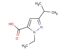 1-ethyl-3-isopropyl-1H-pyrazole-5-carboxylic acid