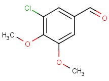 3-chloro-4,5-dimethoxybenzaldehyde