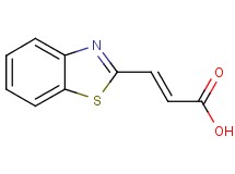 (2E)-3-(1,3-benzothiazol-2-yl)acrylic acid