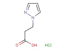 3-(1H-pyrazol-1-yl)propanoic acid hydrochloride