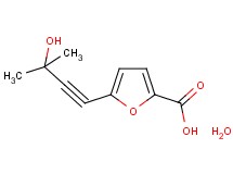 5-(3-hydroxy-3-methyl-1-butyn-1-yl)-2-furoic acid hydrate