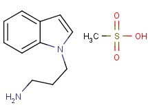 [3-(1H-indol-1-yl)propyl]amine methanesulfonate
