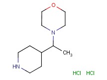 4-[1-(4-piperidinyl)ethyl]morpholine dihydrochloride