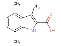 3,4,7-trimethyl-1H-indole-2-carboxylic acid