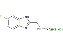 [(6-fluoro-1H-benzimidazol-2-yl)methyl]methylamine dihydrochloride