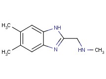 1-(5,6-dimethyl-1H-benzimidazol-2-yl)-N-methylmethanamine
