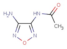 N-(4-amino-1,2,5-oxadiazol-3-yl)acetamide