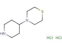4-(4-piperidinyl)thiomorpholine dihydrochloride