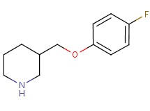 3-[(4-fluorophenoxy)methyl]piperidine