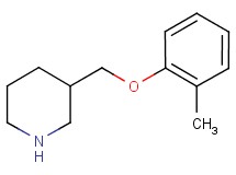 3-[(2-methylphenoxy)methyl]piperidine