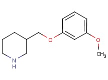 3-[(3-methoxyphenoxy)methyl]piperidine
