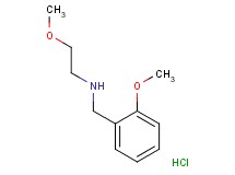 (2-methoxybenzyl)(2-methoxyethyl)amine hydrochloride