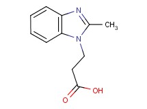 3-(2-methyl-1H-benzimidazol-1-yl)propanoic acid