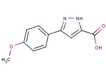 3-(4-methoxyphenyl)-1H-pyrazole-5-carboxylic acid
