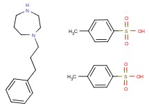 1-(3-phenylpropyl)-1,4-diazepane bis(4-methylbenzenesulfonate)