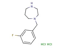 1-(3-fluorobenzyl)-1,4-diazepane dihydrochloride