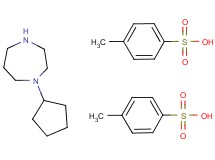 1-cyclopentyl-1,4-diazepane bis(4-methylbenzenesulfonate)
