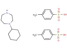 1-cyclohexyl-1,4-diazepane bis(4-methylbenzenesulfonate)
