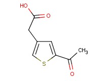 (5-acetyl-3-thienyl)acetic acid