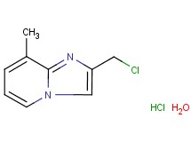 2-(chloromethyl)-8-methylimidazo[1,2-a]pyridine hydrochloride hydrate