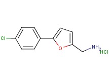 {[5-(4-chlorophenyl)-2-furyl]methyl}amine hydrochloride