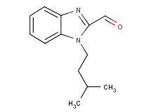 1-(3-methylbutyl)-1H-benzimidazole-2-carbaldehyde 1-(3-methylbutyl)-1H-benzimidazole-2-carbaldehyde