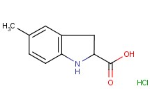 5-methyl-2-indolinecarboxylic acid hydrochloride