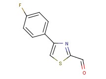 4-(4-fluorophenyl)-1,3-thiazole-2-carbaldehyde