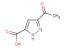 3-acetyl-1H-pyrazole-5-carboxylic acid