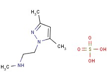 [2-(3,5-dimethyl-1H-pyrazol-1-yl)ethyl]methylamine sulfate