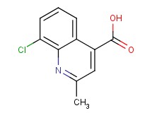 8-chloro-2-methyl-4-quinolinecarboxylic acid