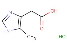 (5-methyl-1H-imidazol-4-yl)acetic acid hydrochloride