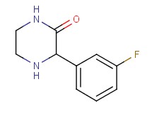 3-(3-fluorophenyl)piperazin-2-one