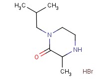 1-isobutyl-3-methyl-2-piperazinone hydrobromide