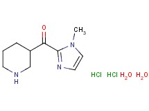 (1-methyl-1H-imidazol-2-yl)(3-piperidinyl)methanone dihydrochloride dihydrate