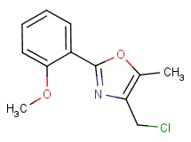 4-(chloromethyl)-2-(2-methoxyphenyl)-5-methyl-1,3-oxazole