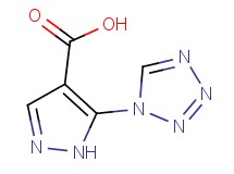 5-(1H-tetrazol-1-yl)-1H-pyrazole-4-carboxylic acid